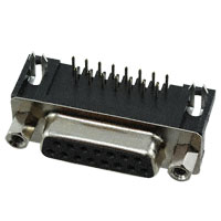 Amphenol FCI - 10090099-S154VLF - CONN D-SUB RCPT 15POS R/A SOLDER