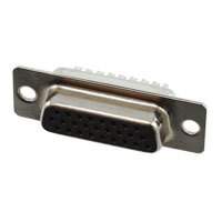 Amphenol FCI - 10090770-S264ALF - CONN D-SUB HD RCPT 26POS STR