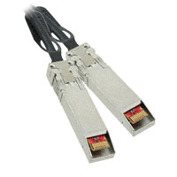 Amphenol FCI - 10110818-2030LF - CABLE ASSY SFP+ 30AWG 3M