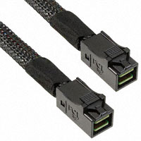 Amphenol FCI - 10120087-2100LF - MINI-SAS HD ASY 4X4 12G 30AWG 1M