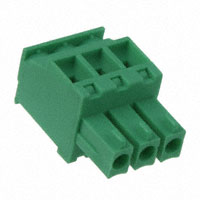 Amphenol Anytek - TS03315A0000G - TERM BLOCK PLUG 3POS 3.81MM
