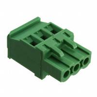 Amphenol Anytek - TS03515A0000G - TERM BLOCK PLUG 3POS 5.08MM