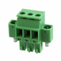 Amphenol Anytek - TS03315C0000G - TERM BLOCK PLUG 3POS 3.81MM