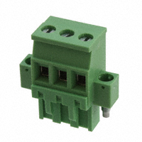 Amphenol Anytek - 20020009-G031B01LF - TERM BLOCK PLUG 3POS 90DEG 5MM