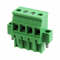 Amphenol Anytek - 20020009-G041B01LF - TERM BLOCK PLUG 4POS 90DEG 5MM