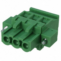 Amphenol Anytek - 20020009-H031B01LF - TERM BLOCK PLUG 3POS 5.08MM