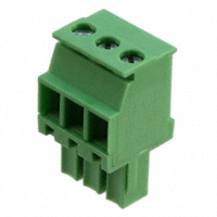 Amphenol Anytek - TS03315B0000G - TERM BLOCK PLUG 3POS 3.81MM