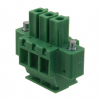 Amphenol Anytek - TS03315D0000G - TERM BLOCK PLUG 3POS 3.81MM