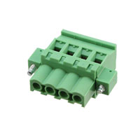 Amphenol Anytek - 20020011-G041B01LF - TERM BLOCK PLUG 4POS 270DEG 5MM