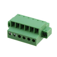Amphenol Anytek - VM0635520000G - TERM BLOCK PLUG 6POS STR 3.81MM