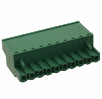 Amphenol Anytek - 20020013-G101B01LF - TERM BLOCK PLUG 10POS STR 5MM