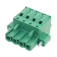 Amphenol Anytek - HW0450520000G - TERM BLOCK PLUG 4POS STR 5.08MM