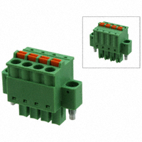 Amphenol Anytek - HW0430520000G - TERM BLOCK PLUG 4POS STR 3.81MM