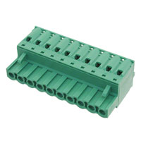 Amphenol Anytek - HW1050500000G - TERM BLOCK PLUG 10POS STR 5.08MM