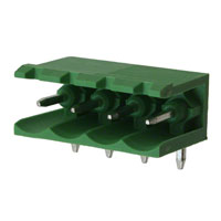 Amphenol Anytek - 20020109-G041A01LF - TERM BLOCK HDR 4POS 90DEG 5MM