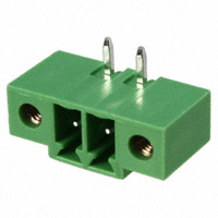 Amphenol Anytek - OQ0235510000G - TERM BLOCK HDR 2POS 90DEG 3.81MM