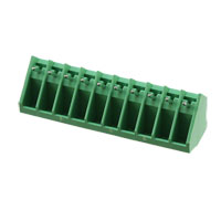 Amphenol Anytek - VK1071500000G - TERM BLOCK HDR 10POS 45DEG 5MM