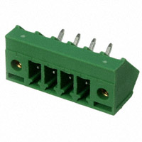 Amphenol Anytek - VK0432500000G - TERM BLOCK HDR 4POS 45DEG 3.81MM