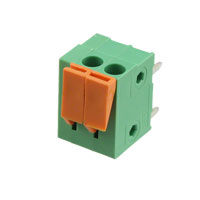 Amphenol Anytek - HA0271500000G - TERM BLK 2 POS 3.81MM PCB HORIZ