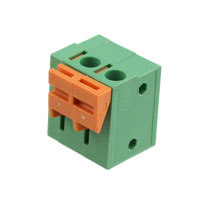 Amphenol Anytek - HA0231500000G - TERM BLK 2 POS 5.00MM PCB HORIZ