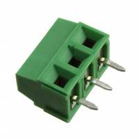 Amphenol Anytek - YO0321500000G - TERM BLOCK 3POS 3.81MM PCB HORIZ