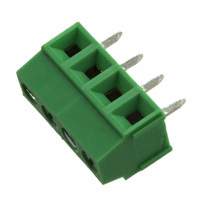 Amphenol Anytek - YO0421500000G - TERM BLOCK 4POS 3.81MM PCB HORIZ