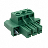 Amphenol Anytek - ET0301520000G - TERM BLOCK PLUG 3POS STR 7.62MM