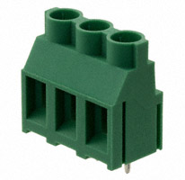 Amphenol Anytek - T70343500000G - TERM BLOCK 3POS 7.62MM PCB HORIZ