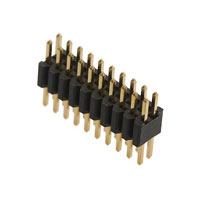 Amphenol FCI - 20021111-00020T4LF - CONN HEADER 20POS UNSHD VERT T/H