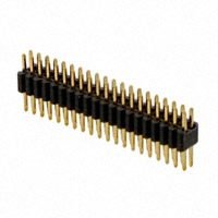 Amphenol FCI - 20021111-00040T4LF - CONN HEADER 40POS UNSHD VERT T/H