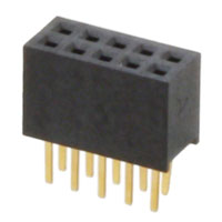 Amphenol FCI - 20021311-00010T4LF - CONN RECEPT 10POS DUAL VERT T/H