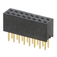 Amphenol FCI - 20021311-00016T4LF - CONN RECEPT 16POS DUAL VERT T/H