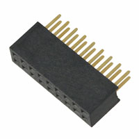 Amphenol FCI - 20021311-00018T4LF - CONN RECEPT 18POS DUAL VERT T/H