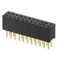 Amphenol FCI - 20021311-00022T4LF - CONN RECEPT 22POS DUAL VERT T/H