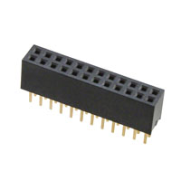 Amphenol FCI - 20021311-00024T4LF - CONN RECEPT 24POS DUAL VERT T/H