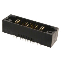 Amphenol FCI - 51952-002LF - CONN HEADER 1P/24S/1P VERT PRSFT