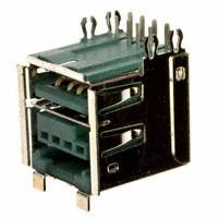 Amphenol FCI - 55917-501LF - CONN RCPT USB POWER TYPE A TEAL