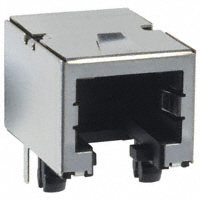 Amphenol FCI - 61885-0621LF - CONN MOD JACK 6P2C R/A SHIELDED