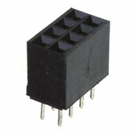 Amphenol FCI - 66953-004LF - CONN RCPT 8POS .100 DUAL STR PCB