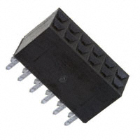 Amphenol FCI - 66953-006LF - CONN RCPT 12POS .100 DL STR PCB