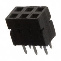 Amphenol FCI - 68683-303LF - CONN RCPT 6POS .100" DBL GOLD