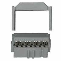 Amphenol FCI - 71600-014LF - CONN SOCKET IDC 14POS DL SR 30AU