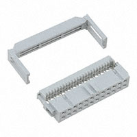 Amphenol FCI - 71600-024LF - CONN SOCKET IDC 24POS DL SR 30AU