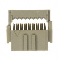 Amphenol FCI - 71600-108LF - CONN SOCKET IDC 8POS DL 30AU