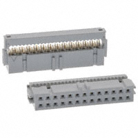 Amphenol FCI - 71600-126LF - CONN SOCKET IDC 26POS DUAL 30AU