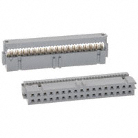 Amphenol FCI - 71600-134LF - CONN SOCKET IDC 34POS DUAL 30AU