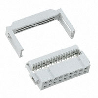 Amphenol FCI - 71600-318LF - CONN SOCKET IDC 18POS DUAL 30AU