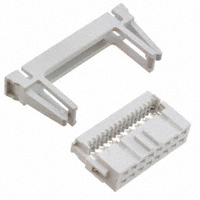 Amphenol FCI - 71600-616LF - CONN SOCKET IDC 16POS DL 30GOLD