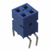 Amphenol FCI - 71991-802 - CONN RCPT 4POS .100 DBL STR PCB