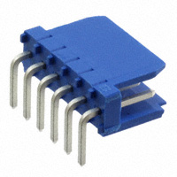 Amphenol FCI - 76382-406LF - CONN HEADER 6POS .100" R/A TIN